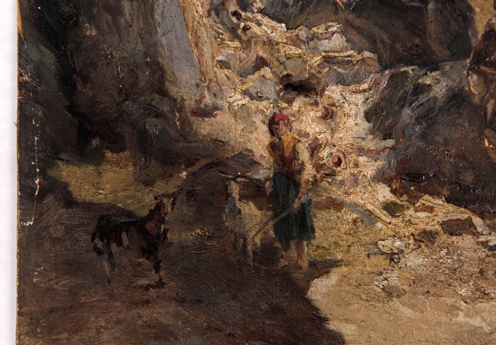 Mariano Barbasán, óleo sobre tabla, c.1910