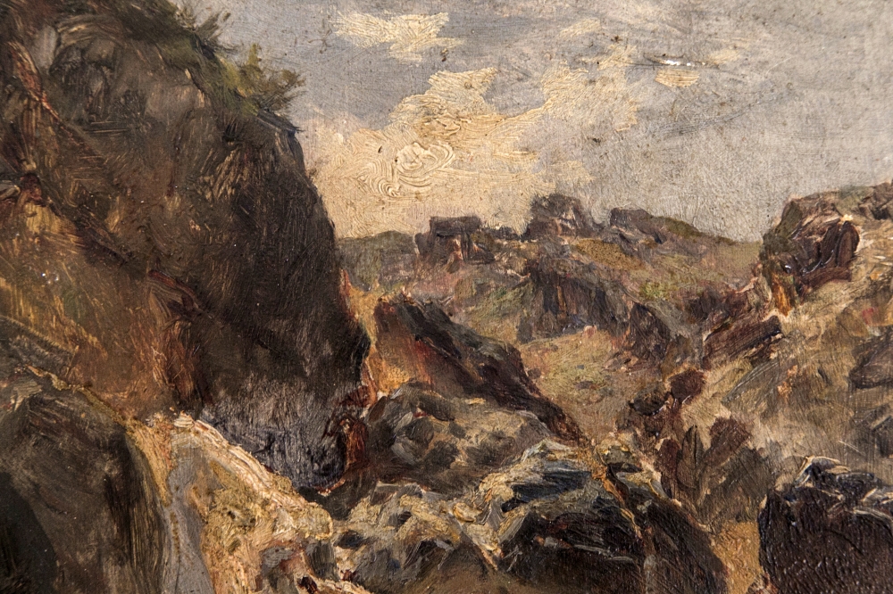 Mariano Barbasán, óleo sobre tabla, c.1910