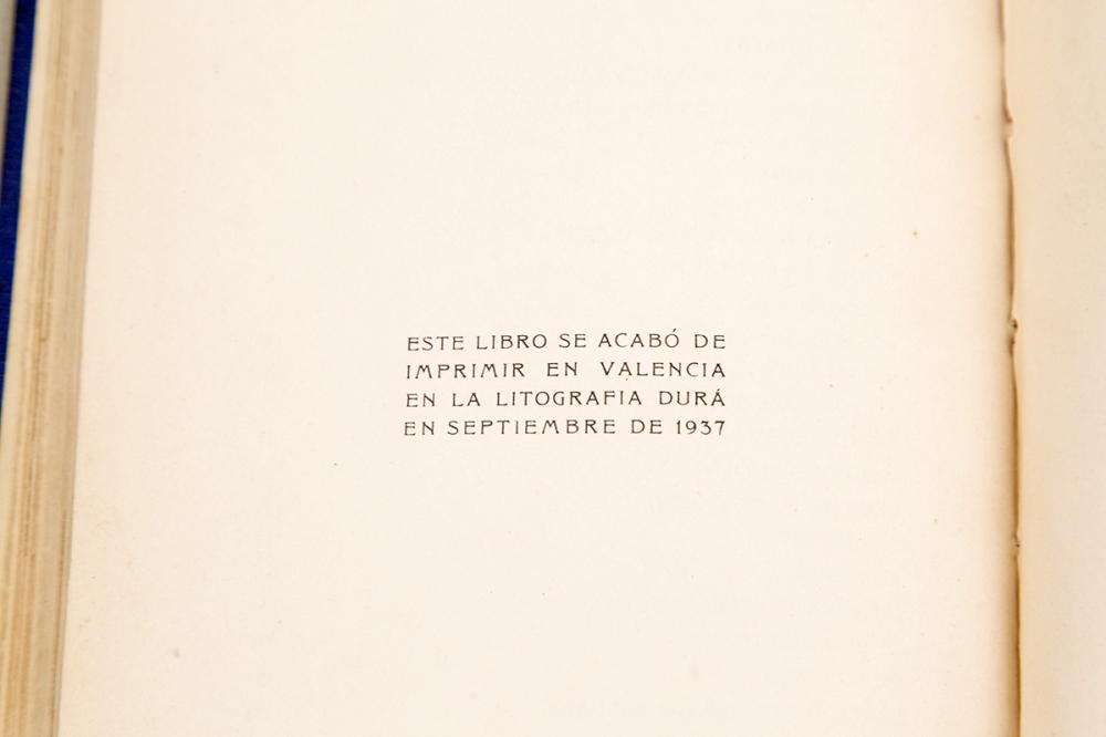Miguel Hernández, Viento del Pueblo, 1937, 1ª edición