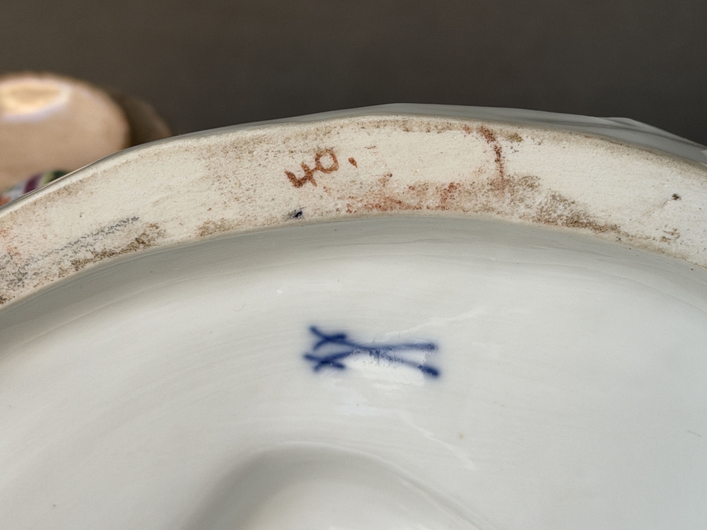 Meissen, grupo de pastores, Michel Victor Acier, porcelana, ca. 1860–1890