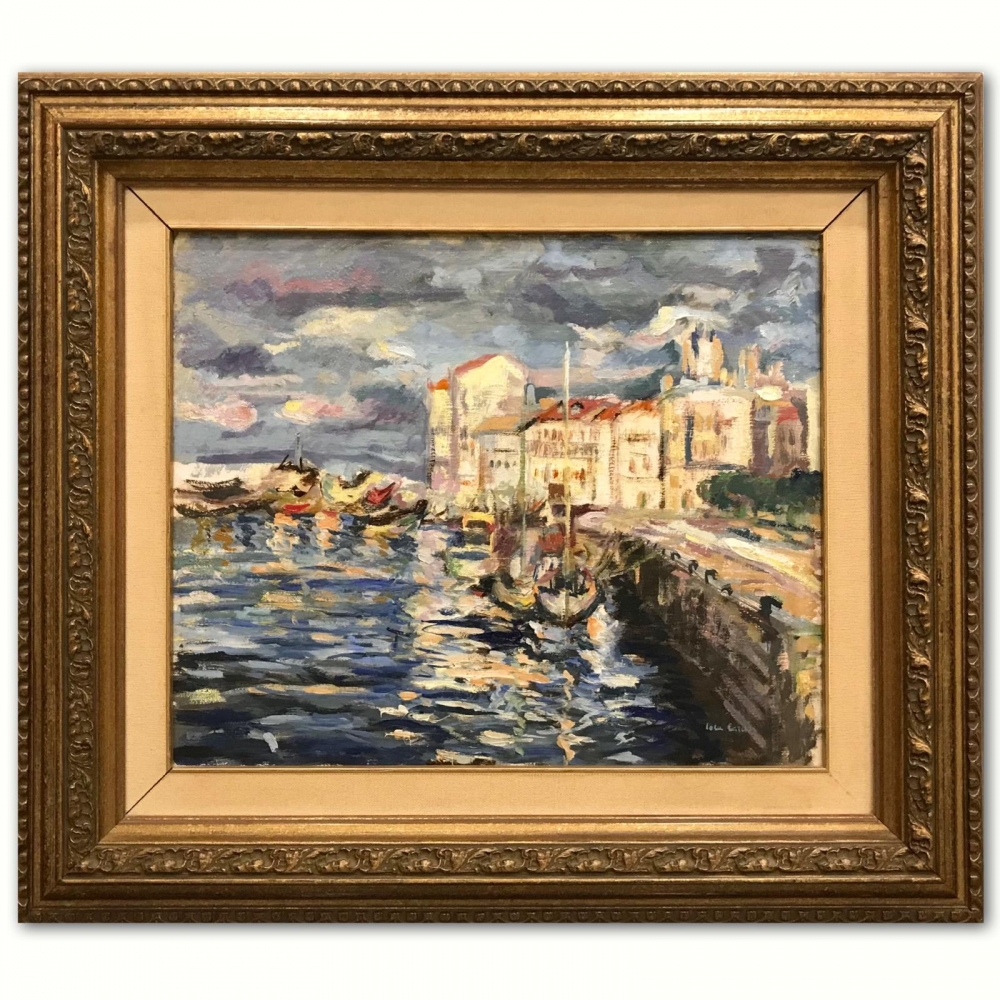 \"Puerto bajo un Cielo de Tormenta\", Lola Cardós, 1990