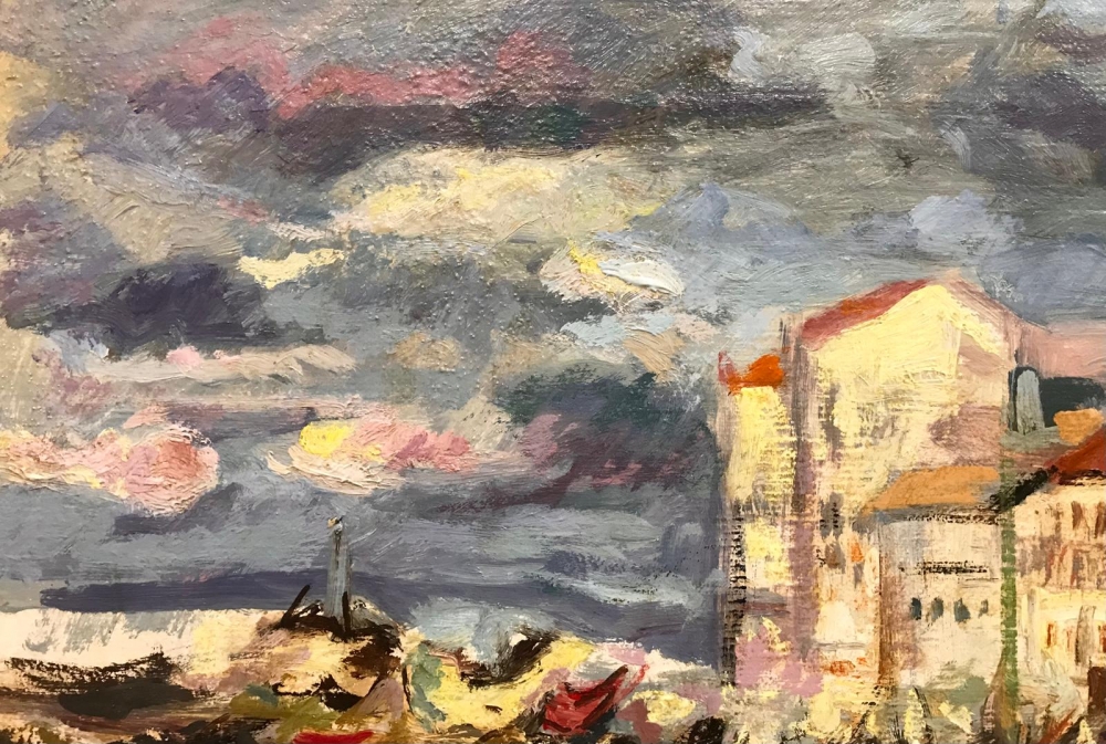 \"Puerto bajo un Cielo de Tormenta\", Lola Cardós, 1990