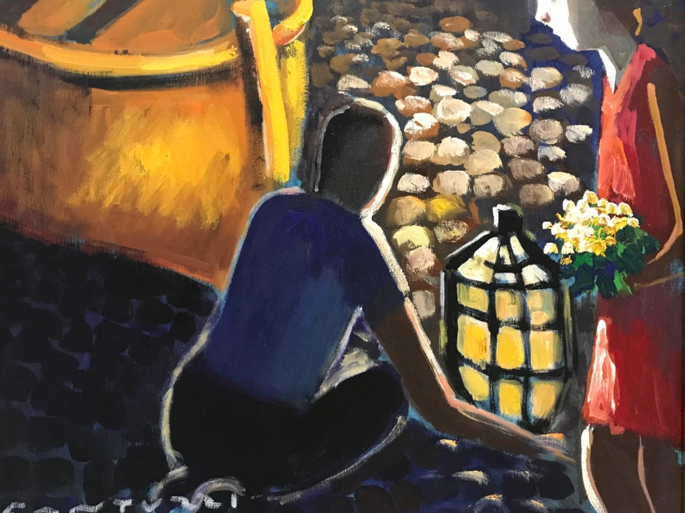 \"Fiori al Porto\", Eliano Fantuzzi (1909-1987), años 60 del siglo XX