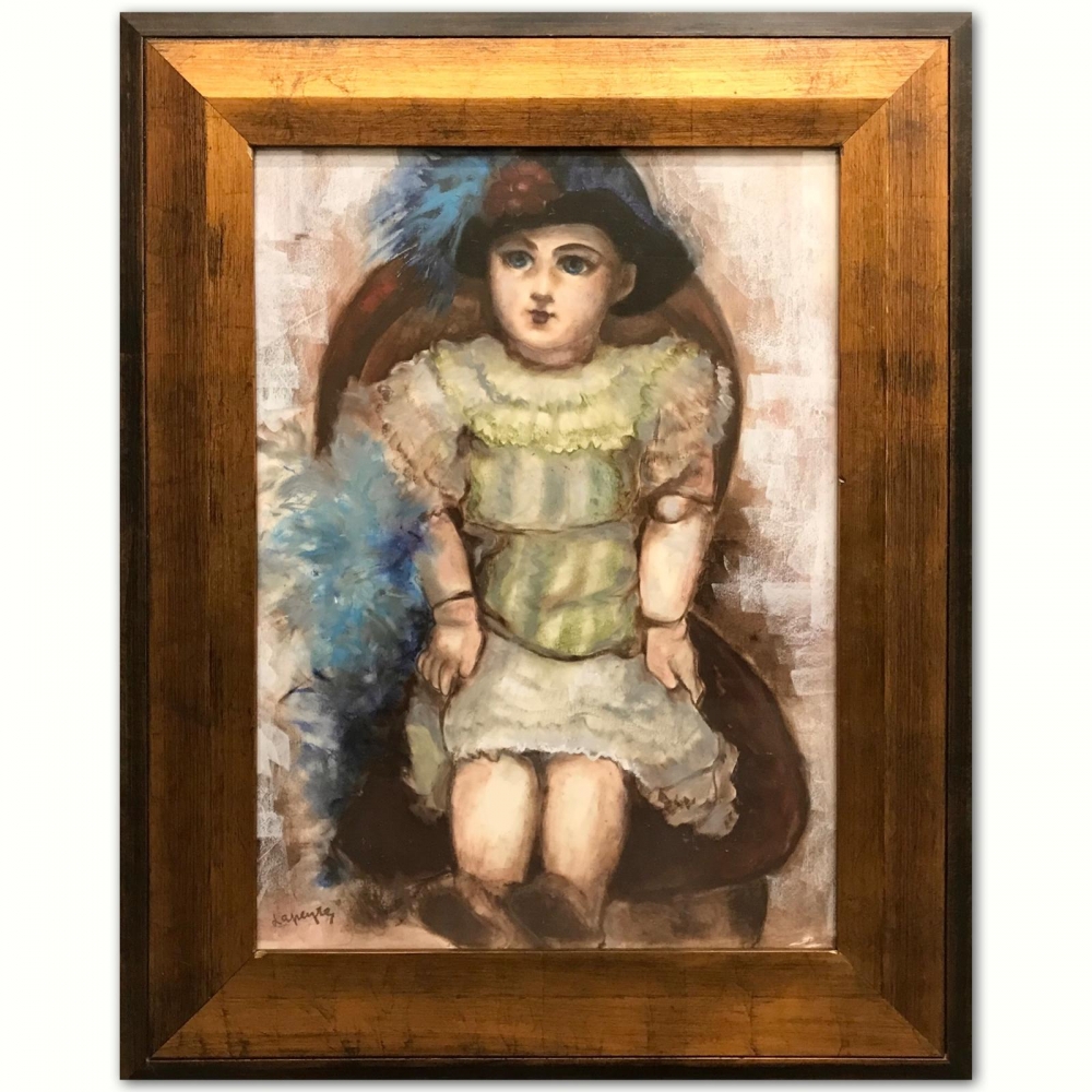 ”Muñeca con Pamela”, Carmen Lapeyre (Valencia), mediados del siglo XX