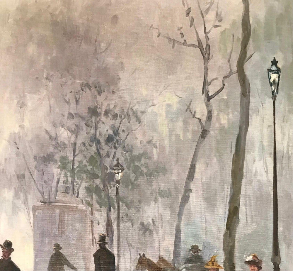 ”Boulevard de París – Escena Decimonónica”, Jordá, años 70-80 del siglo XX