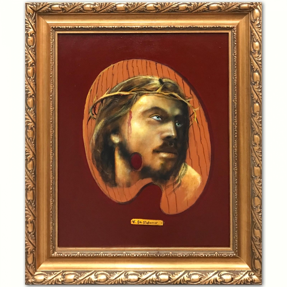 “Cristo Coronado de Espinas”, V. De Stefano, años 70–80 del siglo XX