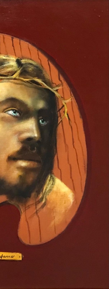“Cristo Coronado de Espinas”, V. De Stefano, años 70–80 del siglo XX