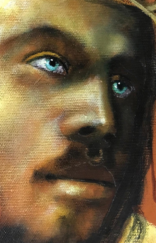 “Cristo Coronado de Espinas”, V. De Stefano, años 70–80 del siglo XX