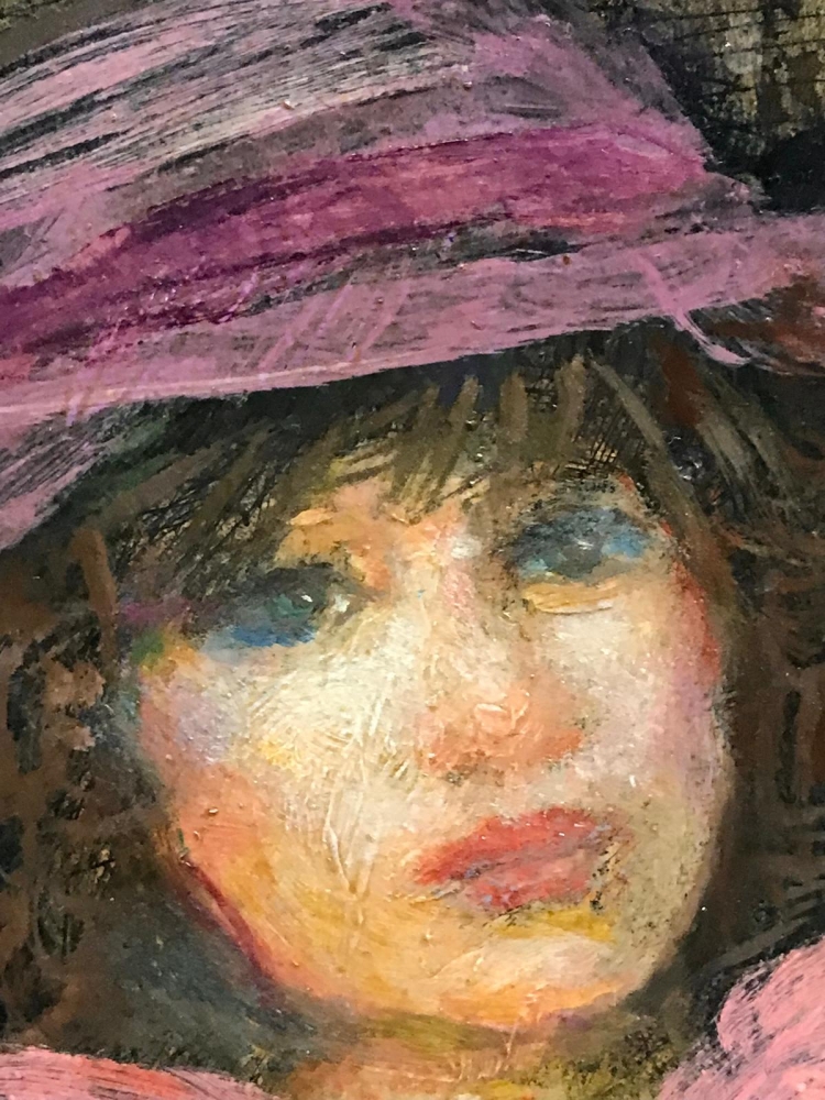 “Muchacha con Muñeca”, Juan Rodríguez Borobio (1936-?), segunda mitad del siglo XX