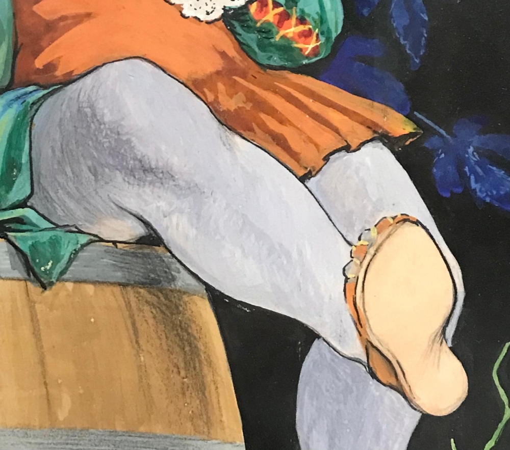 ”Alegoría de la Cerveza - Diseño para Fiesta de la Cerveza”, escuela alemana, siglo XIX