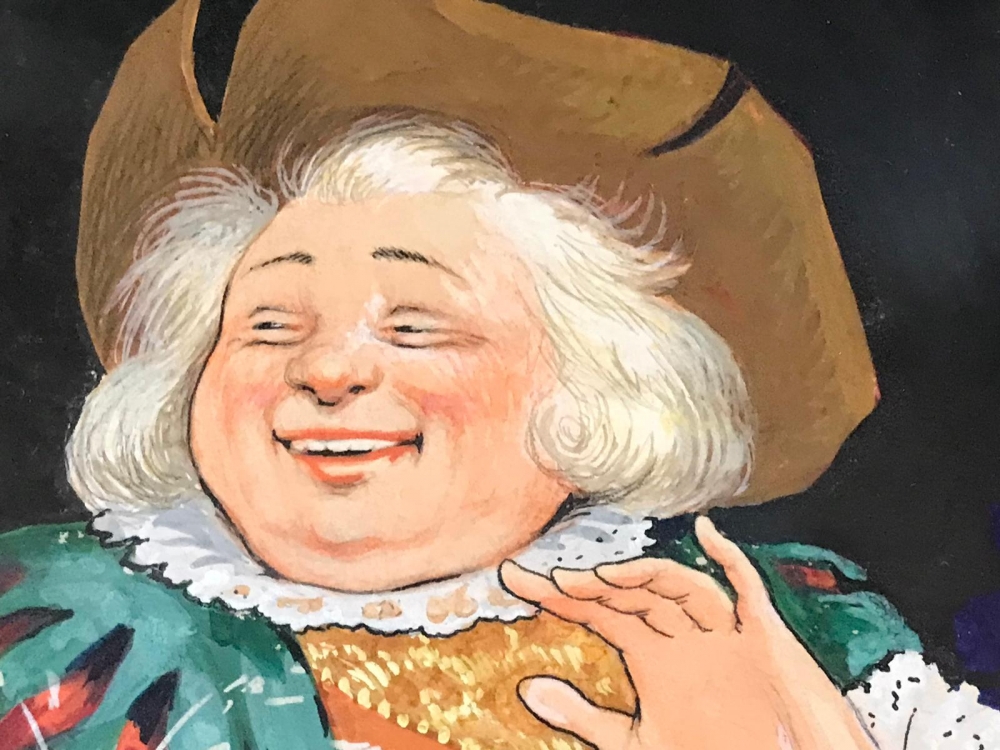 ”Alegoría de la Cerveza - Diseño para Fiesta de la Cerveza”, escuela alemana, siglo XIX