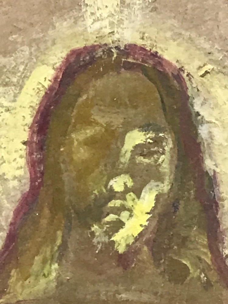 ”Boceto para Cristo del Sagrado Corazón en Gloria”, Juan Gallego Pinazo (ca.1920), 1955