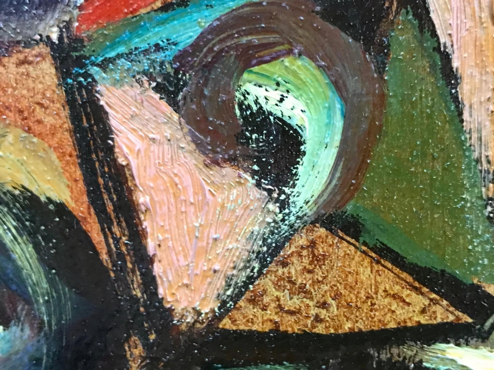 ”Bodegón de las Rosas a Ojos del Buen Cubero”, Juan Gallego Pinazo (ca.1920), 1984