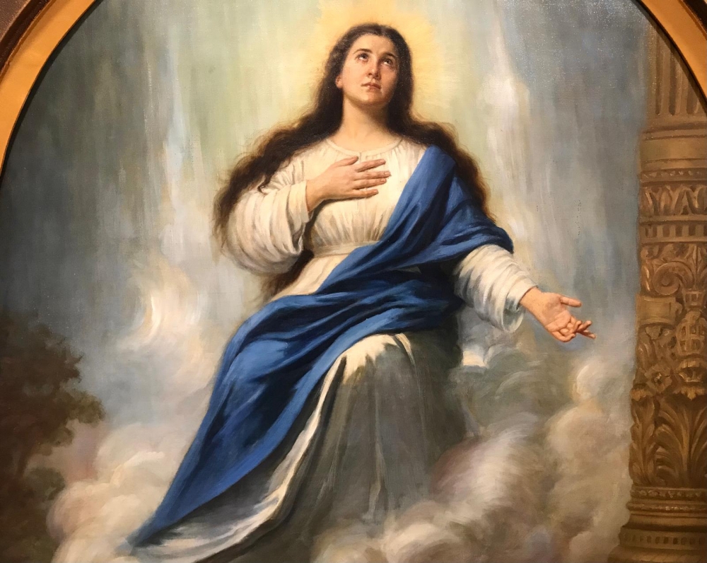 “Aparición de la Virgen”, Emile van de Winckel (1879-1953), 1920