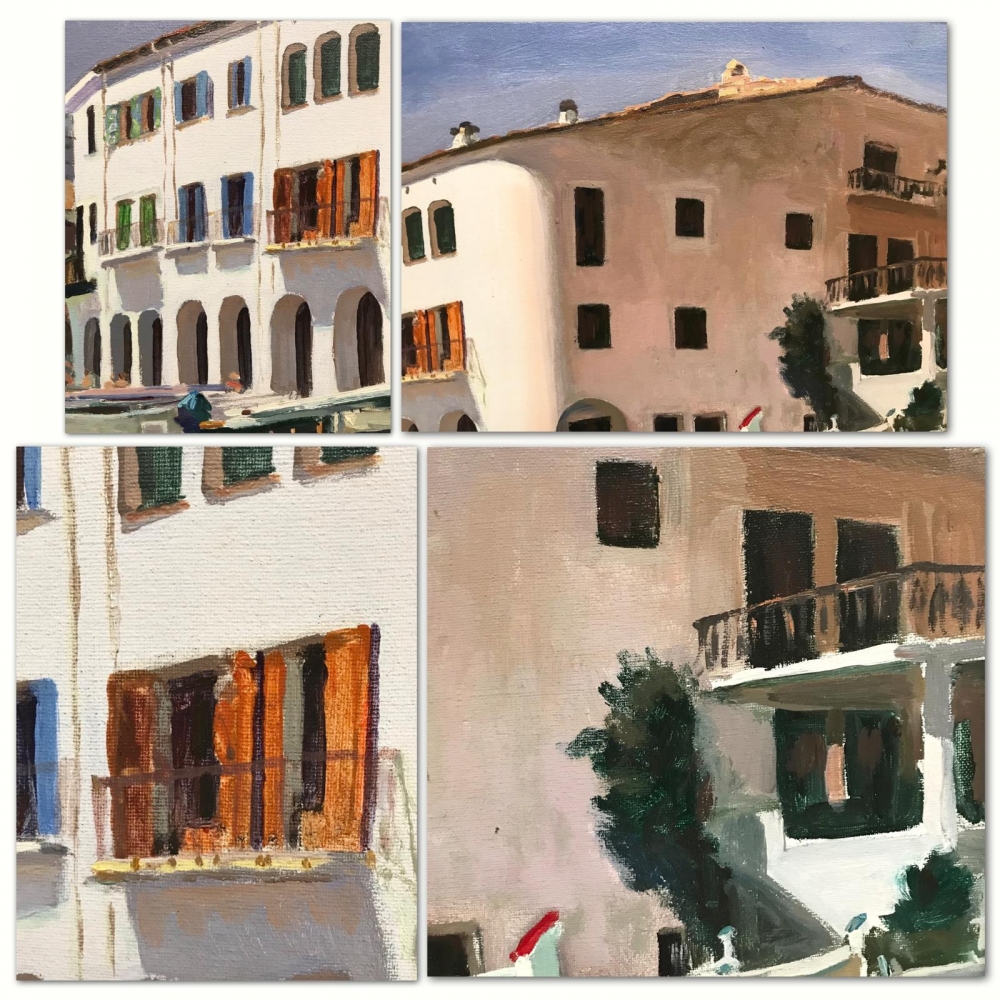 ”Calella de Palafrugell”, Enric Trapero Ballestero, años 60-70 del siglo XX