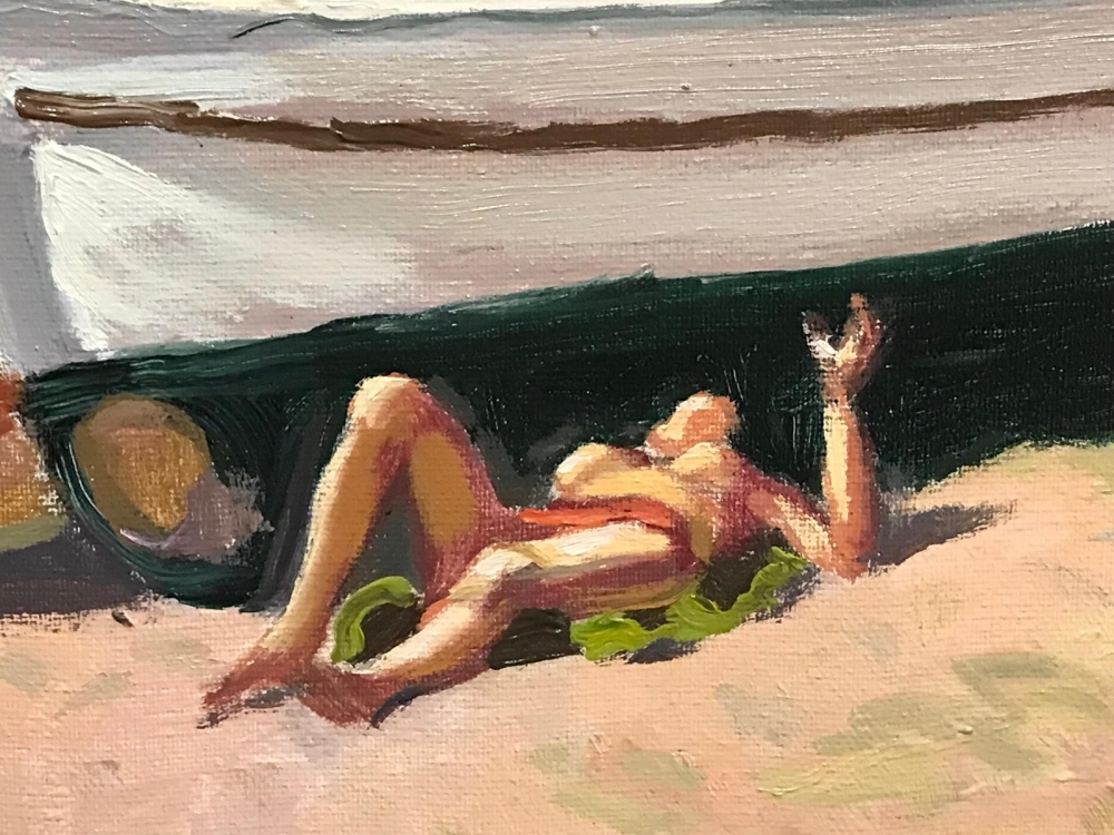 ”Calella de Palafrugell”, Enric Trapero Ballestero, años 60-70 del siglo XX