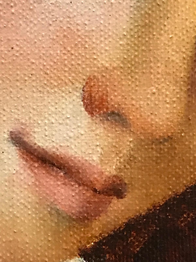 \"Desnudo Femenino entre Velos\", Torres, años 60-70 del siglo XX
