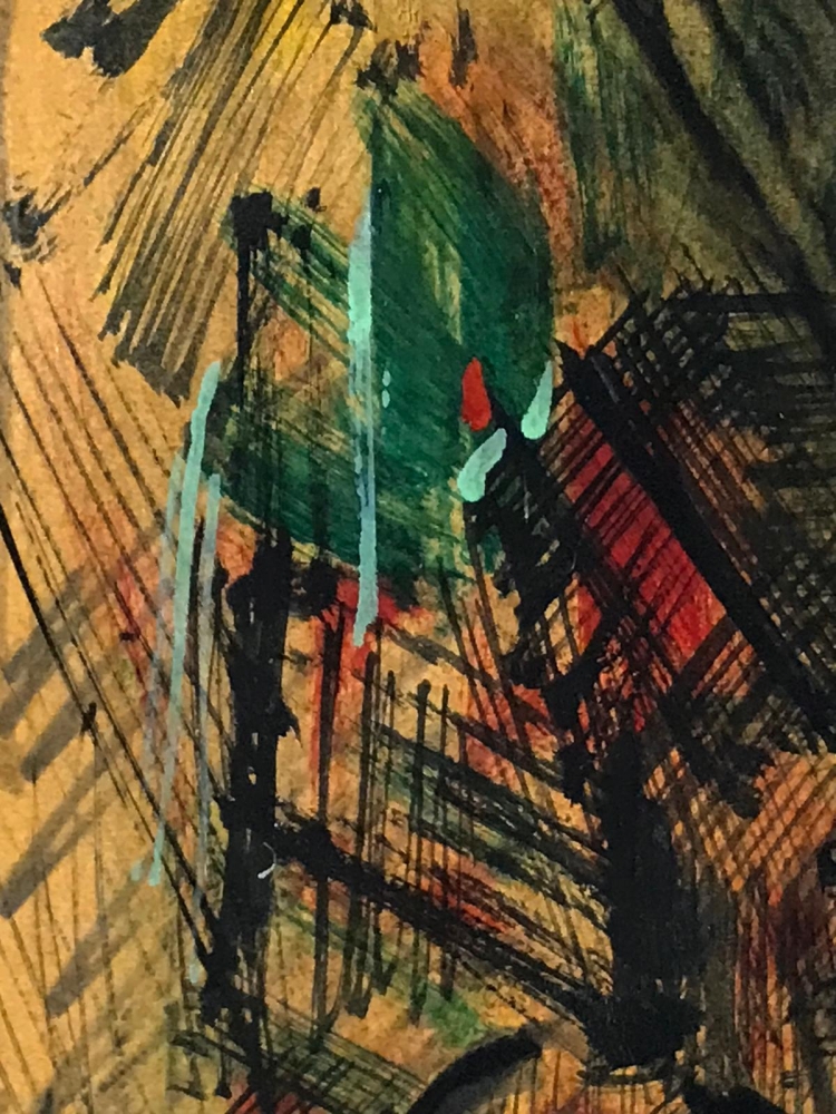 ”Amazona con Caballo”, escuela europea, años 50-60 del siglo XX