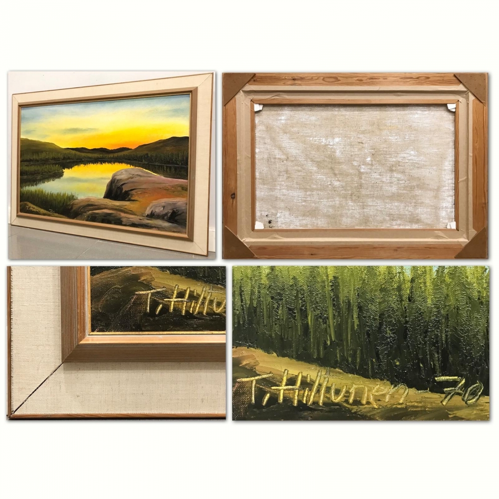 \"Tres Paisajes Finlandeses\", T.Hiltunen y Rauno Viitanen, 1970,1986 y 1987