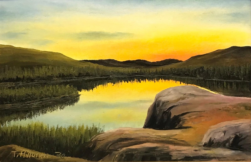 \"Tres Paisajes Finlandeses\", T.Hiltunen y Rauno Viitanen, 1970,1986 y 1987