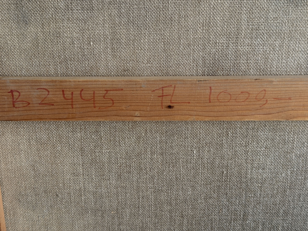  Peter Harskamp, óleo sobre lienzo, firmado y fechado en 1975