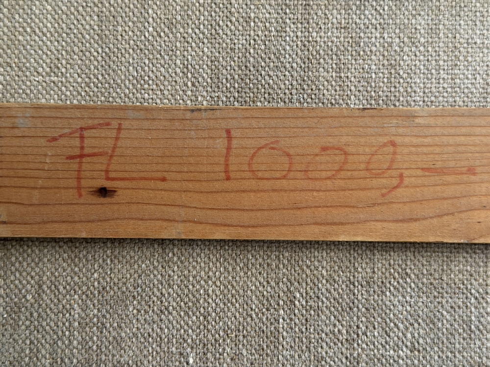  Peter Harskamp, óleo sobre lienzo, firmado y fechado en 1975