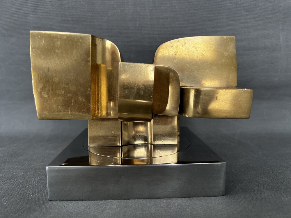 José Luis Sánchez Fernández, escultura de bronce, 1980 aprox.