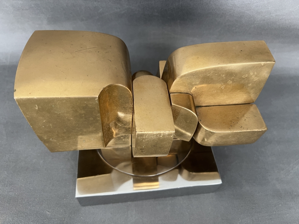 José Luis Sánchez Fernández, escultura de bronce, 1980 aprox.