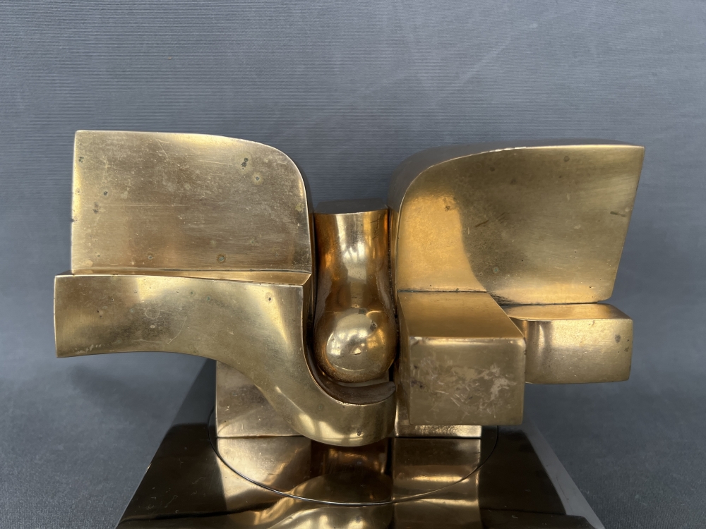José Luis Sánchez Fernández, escultura de bronce, 1980 aprox.