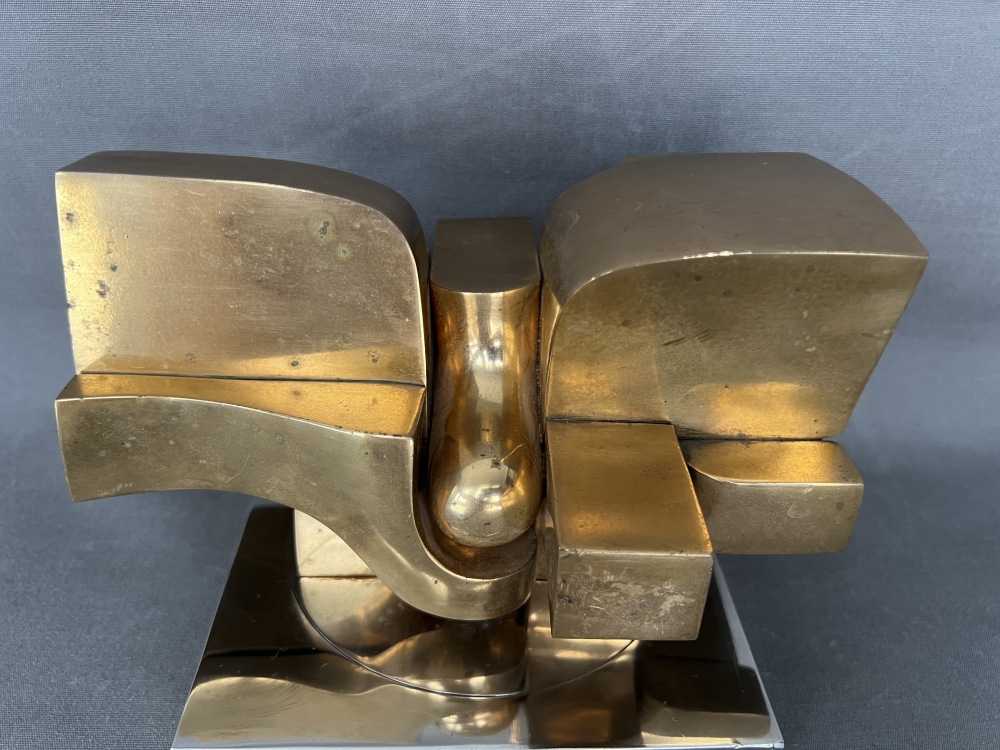 José Luis Sánchez Fernández, escultura de bronce, 1980 aprox.