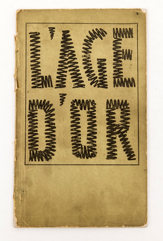 Programa original del estreno de l'Âge d'Or (La edad de Oro), Luis Buñuel, 1930