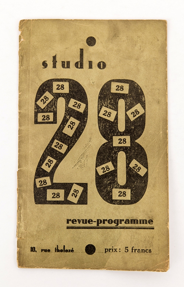 Programa original del estreno de l'Âge d'Or (La edad de Oro), Luis Buñuel, 1930