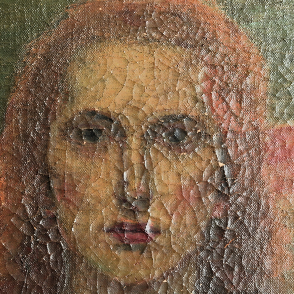 Rafael Borella, La Esfinge, óleo sobre lienzo, primera mitad del siglo XX