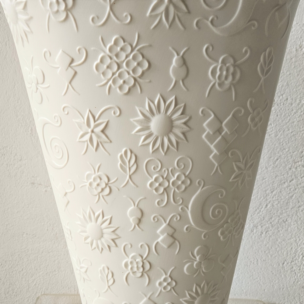 Paragüero o jarrón monumental de porcelana de Kaiser, 1950 - 1959