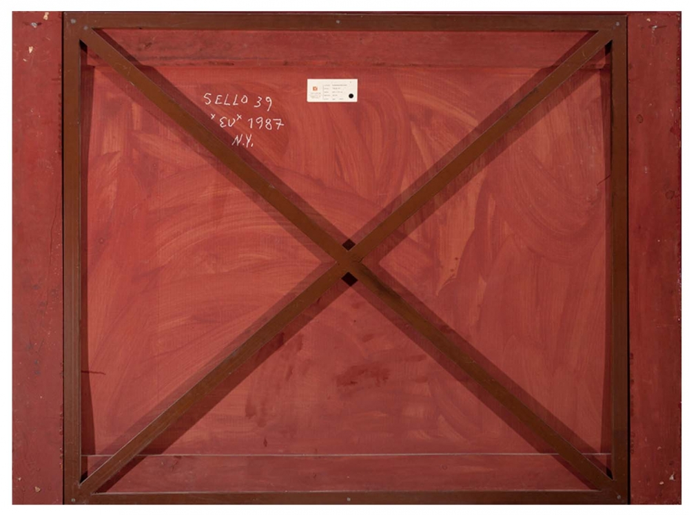 Antón Lamazares, pintura abstracta, 1987