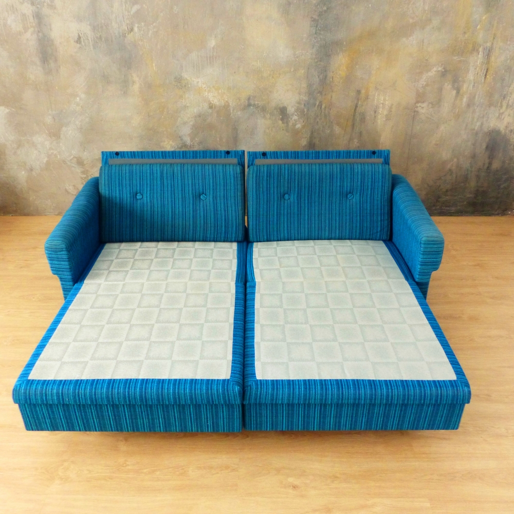 Sofá cama / Daybed Antimott de Knoll con tapiceria original, Multiposición, 1960 - 1965