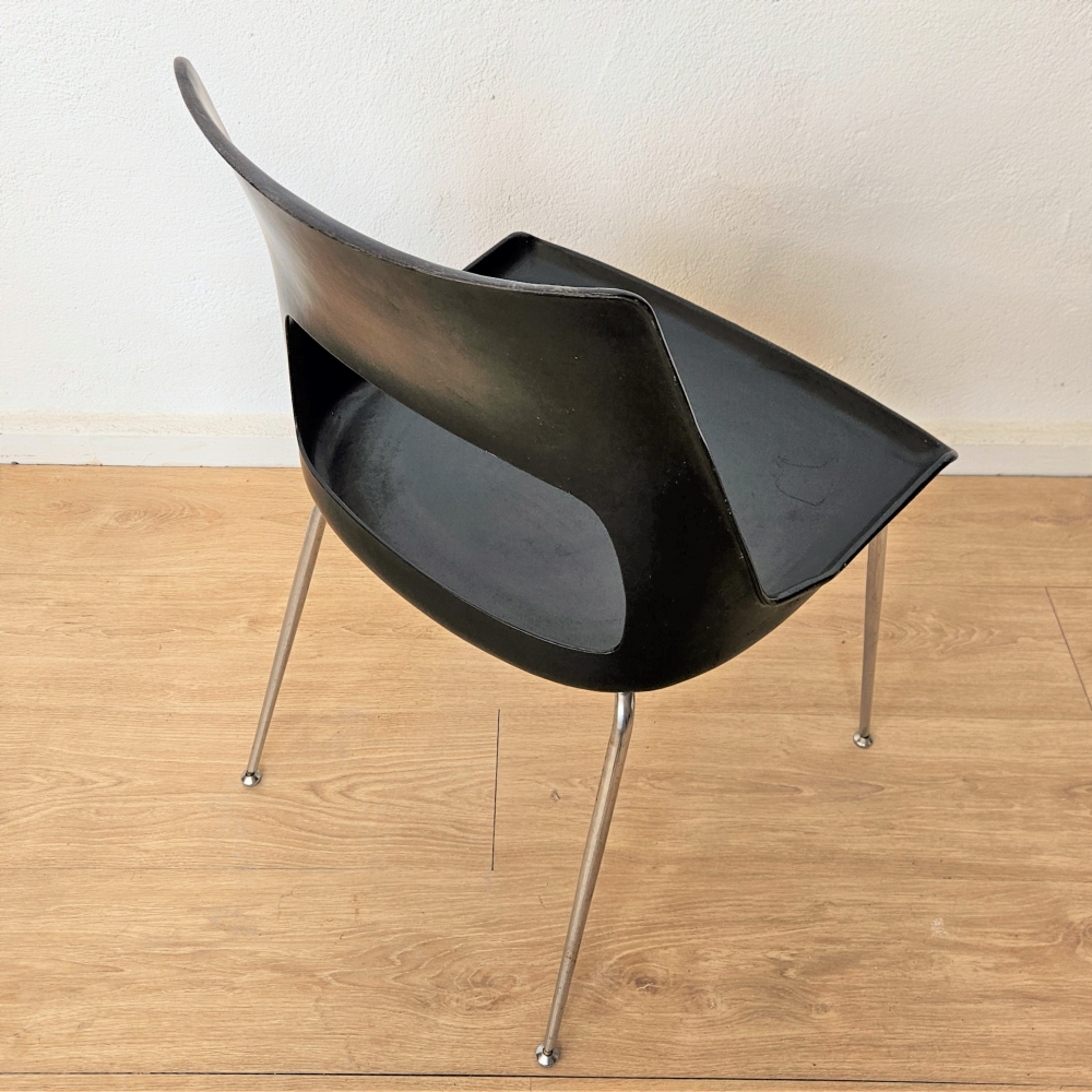 Cuatro sillas mid century de Kay Korbing para Fibrex, Dinamarca, 1960 - 1965