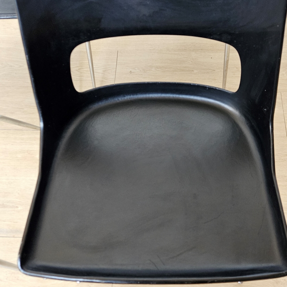 Cuatro sillas mid century de Kay Korbing para Fibrex, Dinamarca, 1960 - 1965