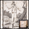 Año 1792 La primera representación de un yoyó. Marchant, La constitution en vaudevilles. Primera edición. Revolución Francesa. París.