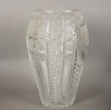 Jarrón de cristal con estrella de Mercedes Benz, 1930 - 1940