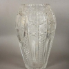 Jarrón de cristal con estrella de Mercedes Benz, 1930 - 1940