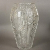 Jarrón de cristal con estrella de Mercedes Benz, 1930 - 1940