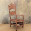 Silla tallada historicista, 1850 - 1880