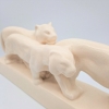 Figura belga art déco de Emaux de Louviere, 1930 - 1935