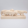 Figura belga art déco de Emaux de Louviere, 1930 - 1935
