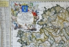 Irlanda, mapa raro y de gran tamaño, N. Visscher, 1690, Hibernae Regnum…