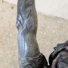 Figura de pared de gran tamaño de Jesucristo de estaño, 1880 - 1900