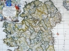 Irlanda, mapa raro y de gran tamaño, N. Visscher, 1690, Hibernae Regnum…