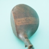 Conjunto antiguo de golf Hickory con bolsa de cuero, ca. 1900