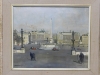 Rafael Durancamps, Plaza Concordia en París, óleo sobre tela